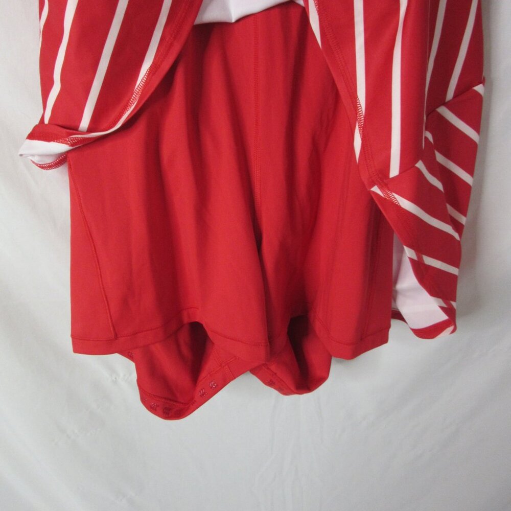 All in Motion Knit Polo Active Dress Skort Red White Stripes Size XXL NWT - Picture 8 of 10